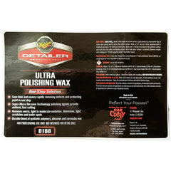 Meguiar's Secondary Label - Ultra Polishing Wax #D166
