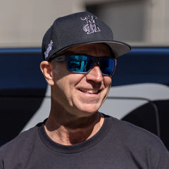 Meguiar's "M" Classic Snapback Hat (Black/White)