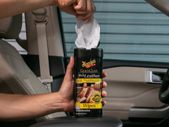 Meguiar's Gold Class Rich Leather Cleaner/Conditioner Wipes - 25 Wipes