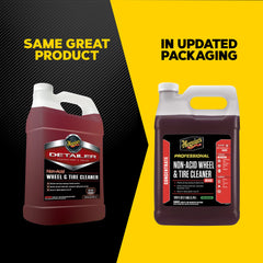 Meguiar's Non Acid Wheel & Tire Cleaner, D143 - 1 gal.