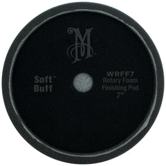 Meguiar's Soft Buff Rotary Foam Finishing Pad - 7", Black