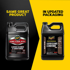 Meguiar's Leather Cleaner & Conditioner, D180 - 1 gal.