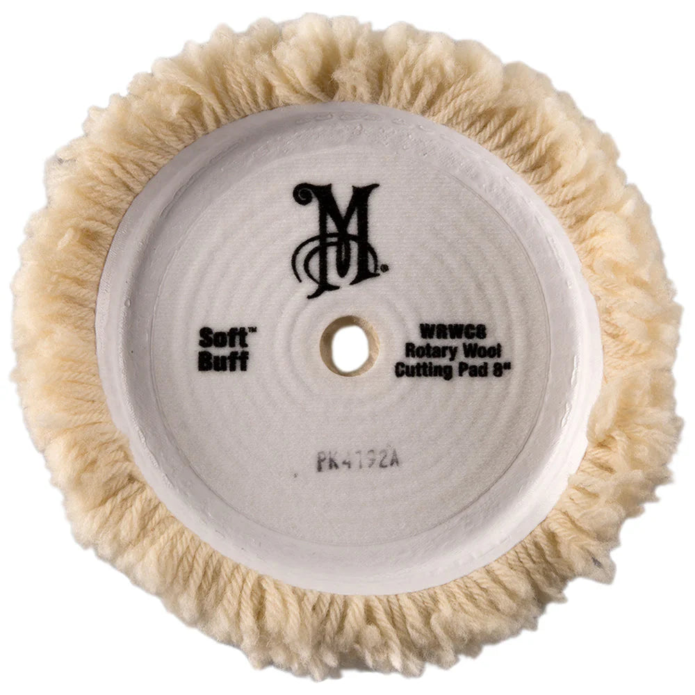 Meguiar's Soft Buff Rotary Wool Cutting Pad - 8"