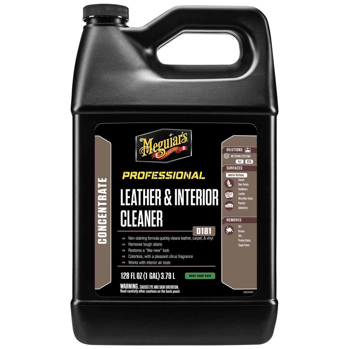 Meguiar's Leather & Interior Cleaner, D181 - 1 gal.