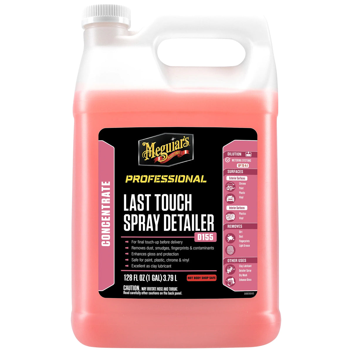 Meguiar's Last Touch Spray Detailer, D155 - 1 gal.