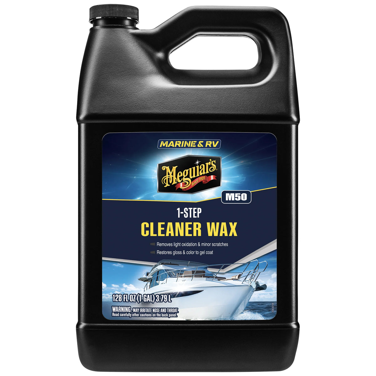 Meguiar's Marine/RV One Step Cleaner Wax, #50 - 1 gal.