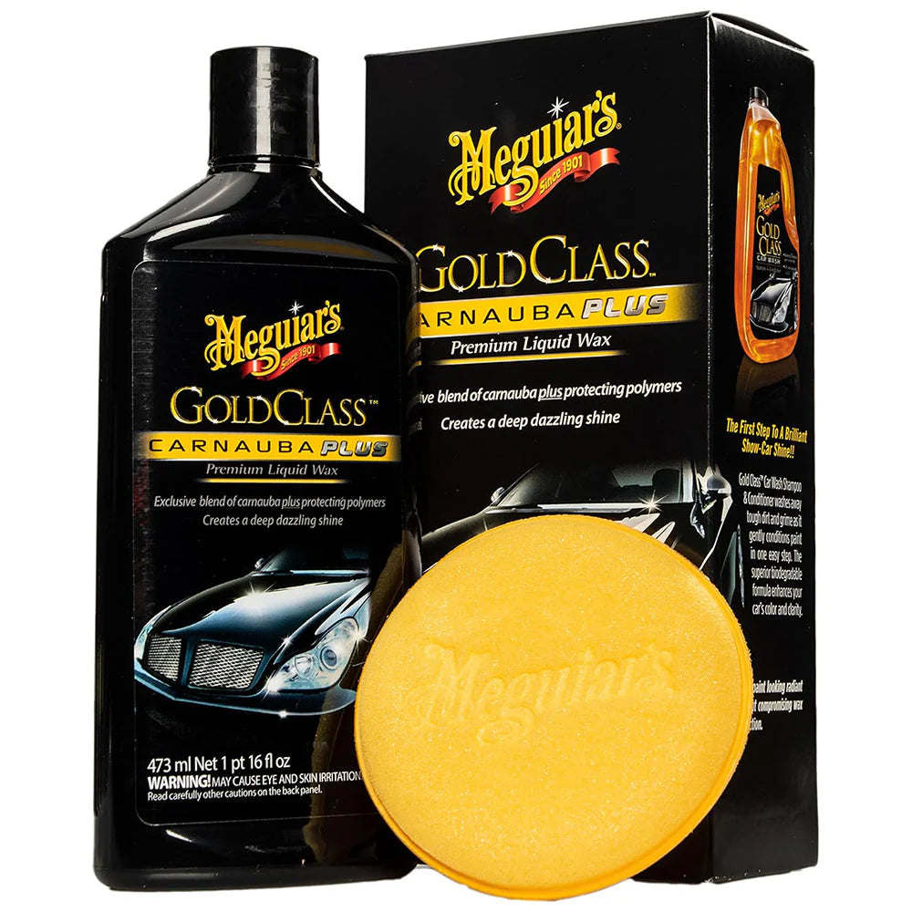 Meguiar's Gold Class Carnauba Plus Premium Liquid Wax - 16 oz.