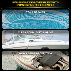 Meguiar's Marine/RV Wash, #43 - 64 oz.