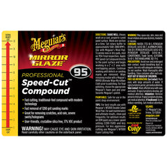 Meguiar's Secondary Label - Speed-Cut Compound #95