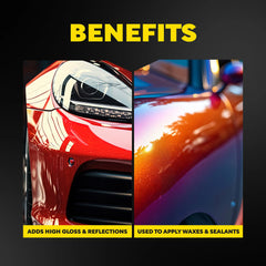 Meguiar's Professional Foam Finishing Pads, M5FFP2 - 5", Black (2 pack)