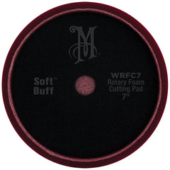 Meguiar's Soft Buff Rotary Foam Cutting Pad - 7", Red